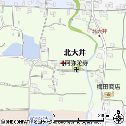 和歌山県紀の川市北大井351周辺の地図