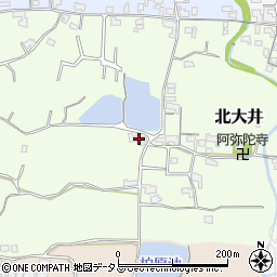 和歌山県紀の川市北大井409周辺の地図