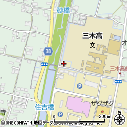 香川県木田郡三木町鹿伏430周辺の地図