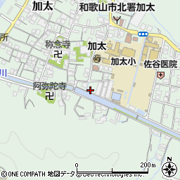 和歌山県和歌山市加太1216周辺の地図