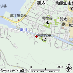 和歌山県和歌山市加太500周辺の地図