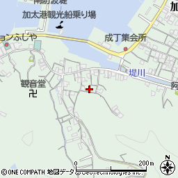 和歌山県和歌山市加太446周辺の地図
