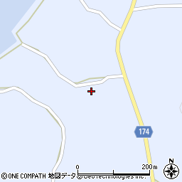 愛媛県越智郡上島町岩城4407周辺の地図