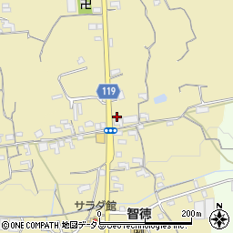和歌山県紀の川市中三谷291周辺の地図