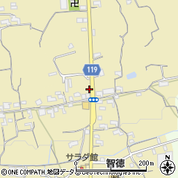 和歌山県紀の川市中三谷136-7周辺の地図
