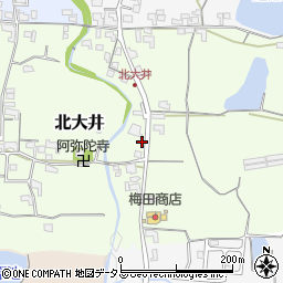 和歌山県紀の川市北大井288-1周辺の地図