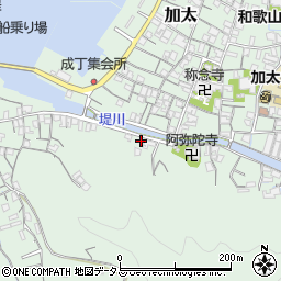和歌山県和歌山市加太497周辺の地図