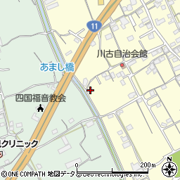香川県丸亀市土器町西2丁目552周辺の地図