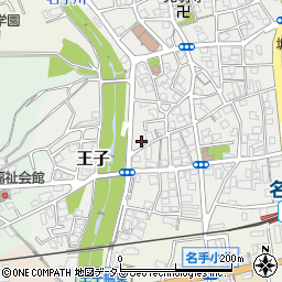 和歌山県紀の川市名手市場1495周辺の地図