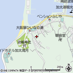和歌山県和歌山市加太157周辺の地図