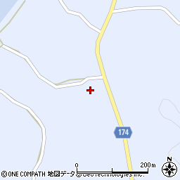 愛媛県越智郡上島町岩城4406周辺の地図