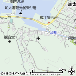 和歌山県和歌山市加太471周辺の地図