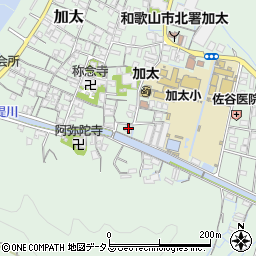 和歌山県和歌山市加太1218周辺の地図