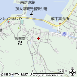 和歌山県和歌山市加太430周辺の地図