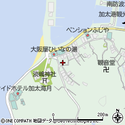 和歌山県和歌山市加太148周辺の地図