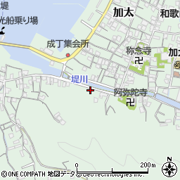 和歌山県和歌山市加太494周辺の地図