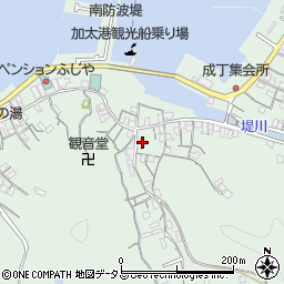 和歌山県和歌山市加太419周辺の地図