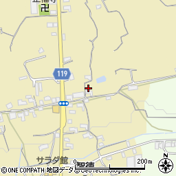 和歌山県紀の川市中三谷297周辺の地図