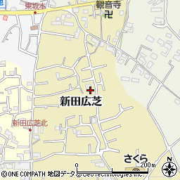 和歌山県岩出市新田広芝274周辺の地図