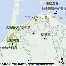 和歌山県和歌山市加太169周辺の地図