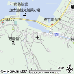 和歌山県和歌山市加太448周辺の地図
