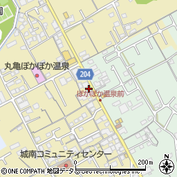 香川県丸亀市山北町364周辺の地図