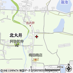 和歌山県紀の川市北大井280周辺の地図