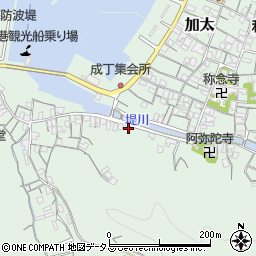 和歌山県和歌山市加太488周辺の地図