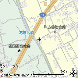 香川県丸亀市土器町西2丁目571周辺の地図
