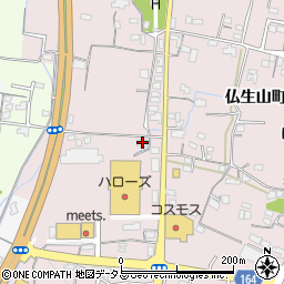 香川県高松市仏生山町1305周辺の地図