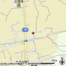 和歌山県紀の川市中三谷288周辺の地図