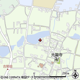 和歌山県紀の川市古和田645周辺の地図