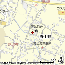 和歌山県岩出市野上野501周辺の地図