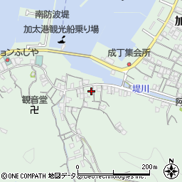 和歌山県和歌山市加太449周辺の地図