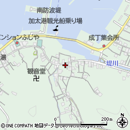 和歌山県和歌山市加太425周辺の地図