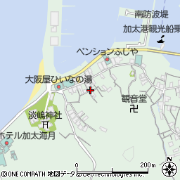和歌山県和歌山市加太171周辺の地図