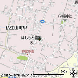 香川県高松市仏生山町1846周辺の地図