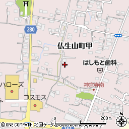 香川県高松市仏生山町1548周辺の地図