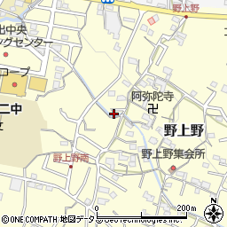 和歌山県岩出市野上野84周辺の地図