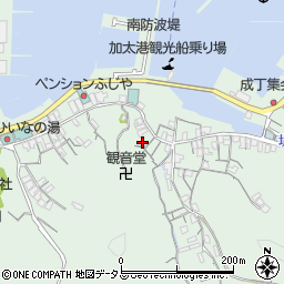 和歌山県和歌山市加太223周辺の地図
