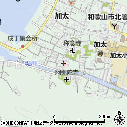 和歌山県和歌山市加太1228周辺の地図