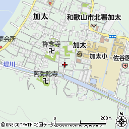 和歌山県和歌山市加太1356周辺の地図