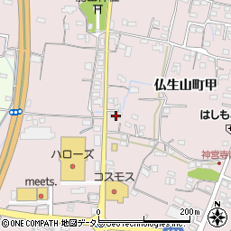 香川県高松市仏生山町1486-1周辺の地図