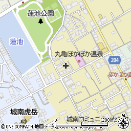 香川県丸亀市山北町399周辺の地図