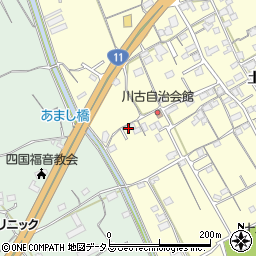 香川県丸亀市土器町西2丁目546周辺の地図