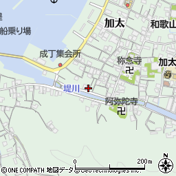 和歌山県和歌山市加太1260周辺の地図