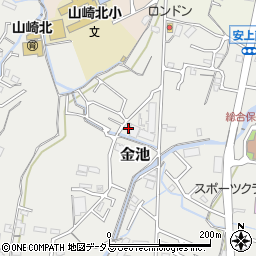 和歌山県岩出市金池166周辺の地図