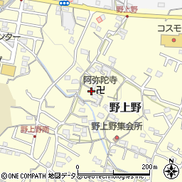 和歌山県岩出市野上野502周辺の地図