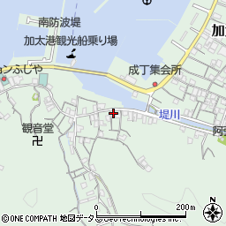 和歌山県和歌山市加太453周辺の地図
