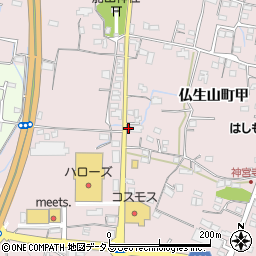 香川県高松市仏生山町1486周辺の地図